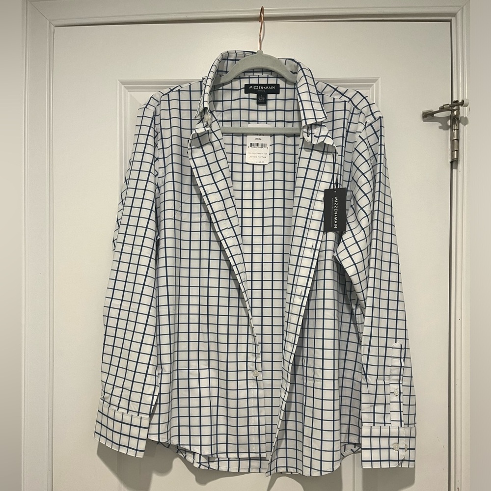 NWT Mizzen + Main Leeward No Tuck Shirt